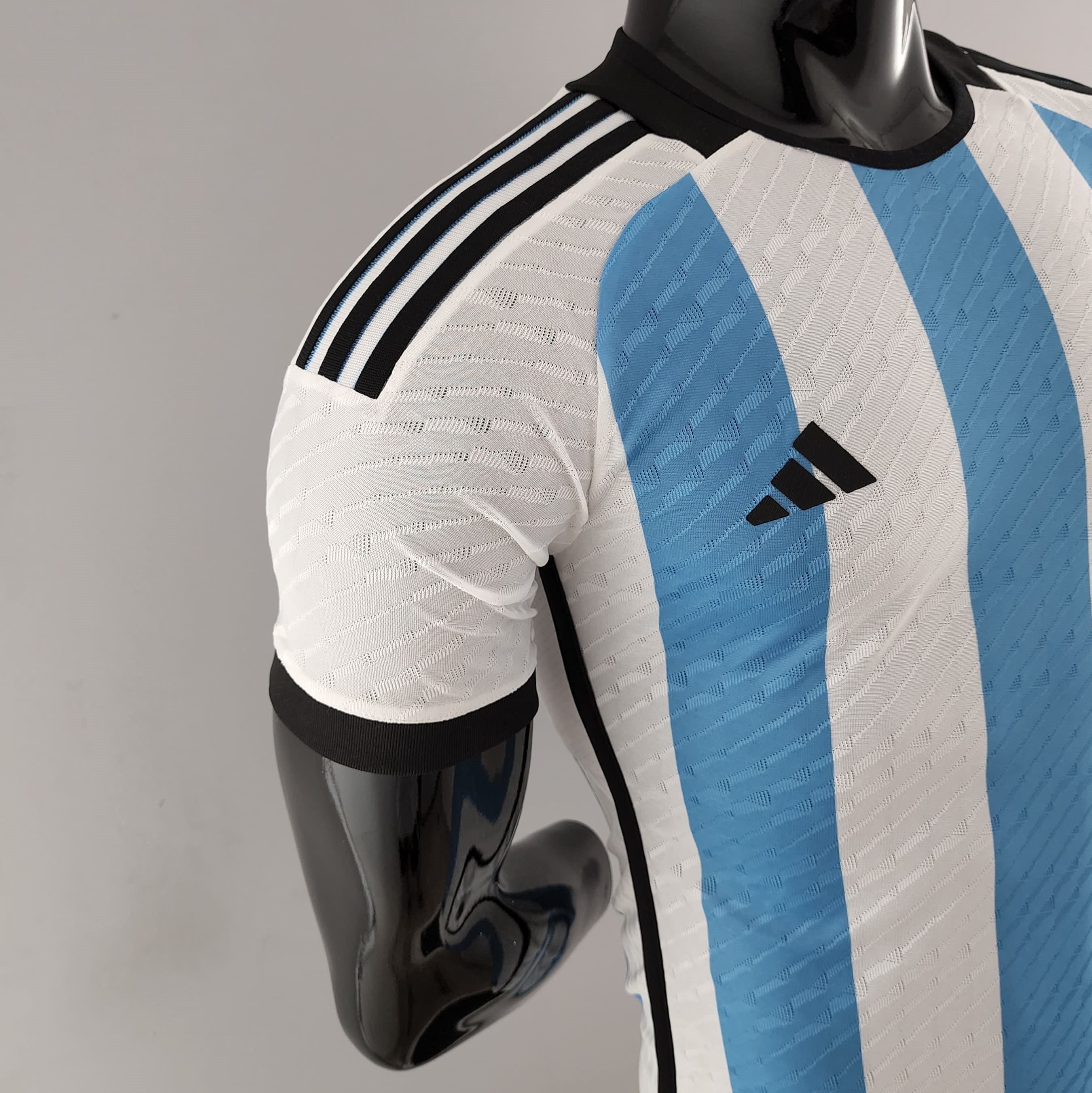 Игровая футболка Аргентина 3 звезды домашняя QATAR 2022 MESSI 10