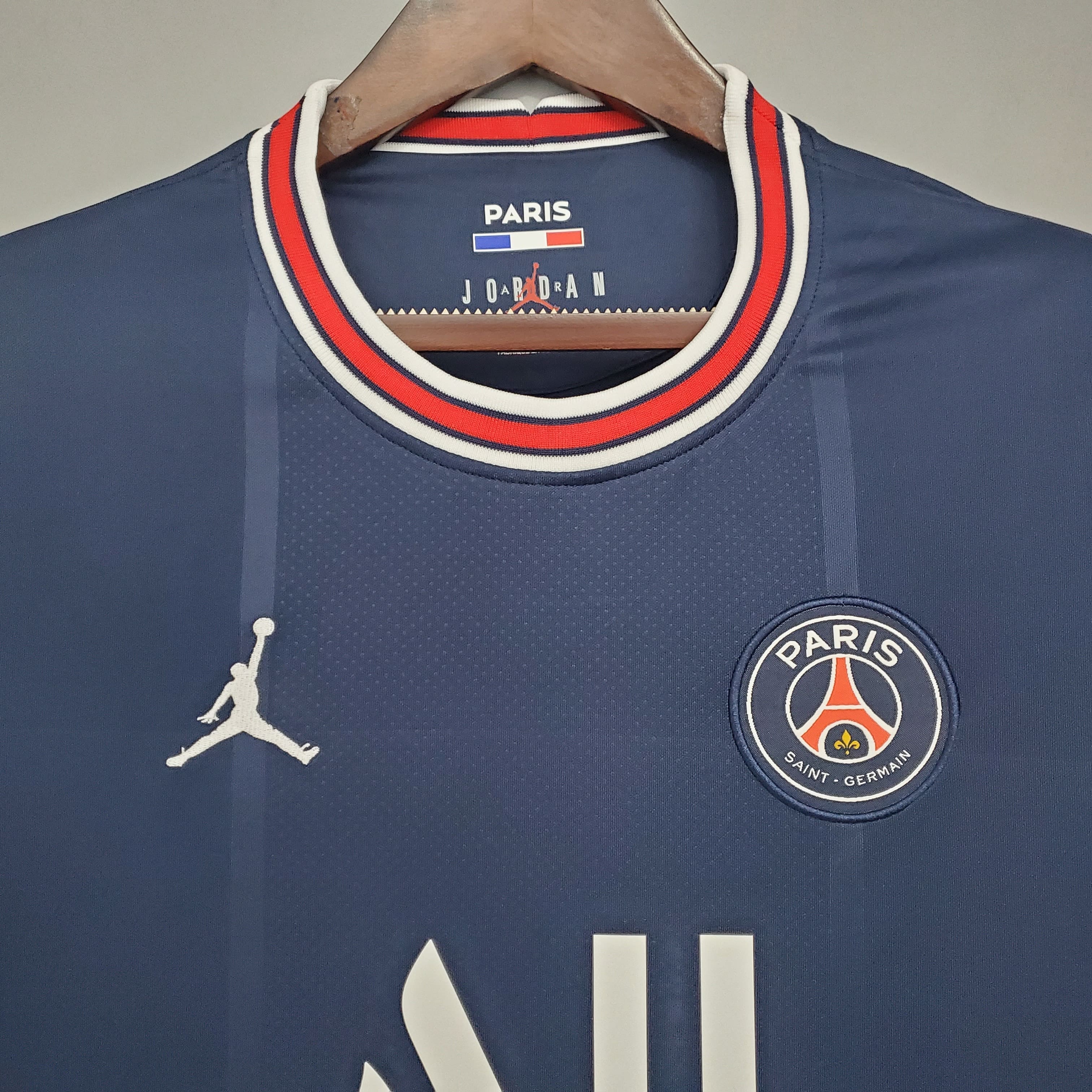 Футболка ПСЖ домашняя фанатская 21/22 League 1 MBAPPE 7
