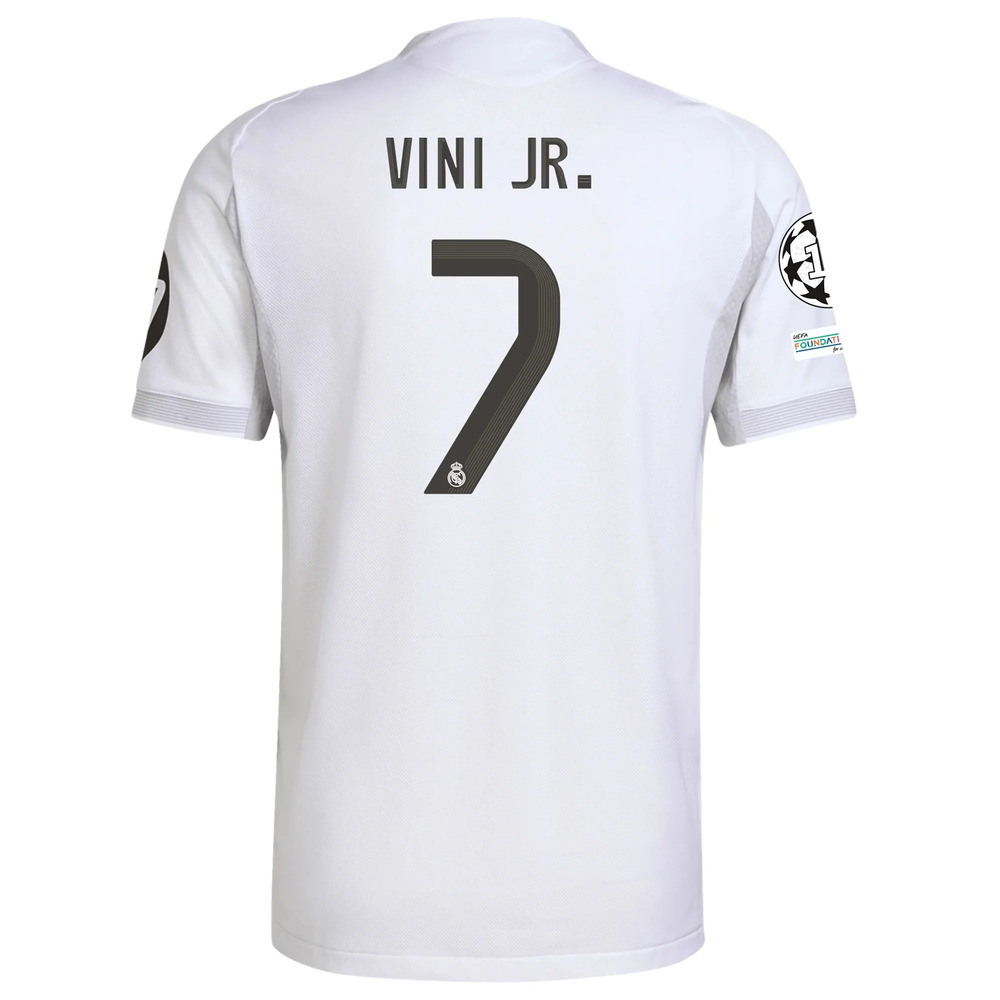 VINI JR 7 фанатская футболка Реал Мадрид домашняя 25-26