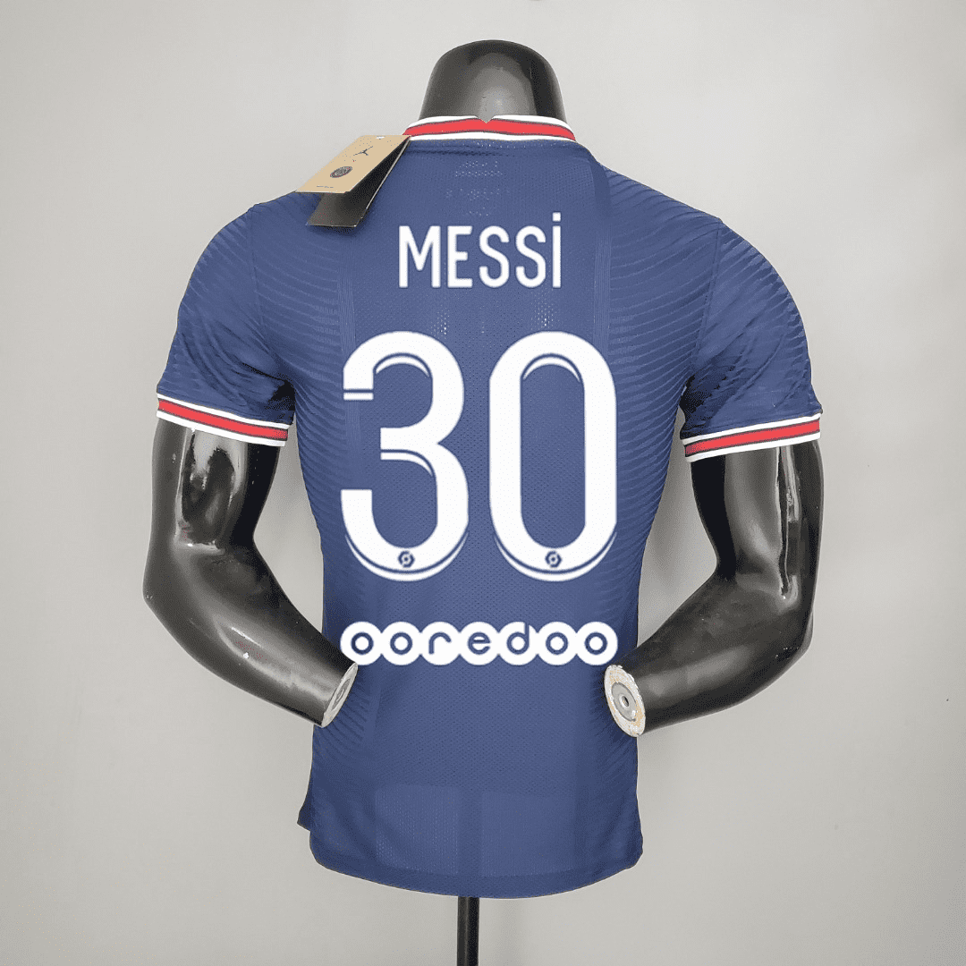 Футболка ПСЖ домашняя игровая 21/22 League 1 MESSI 30