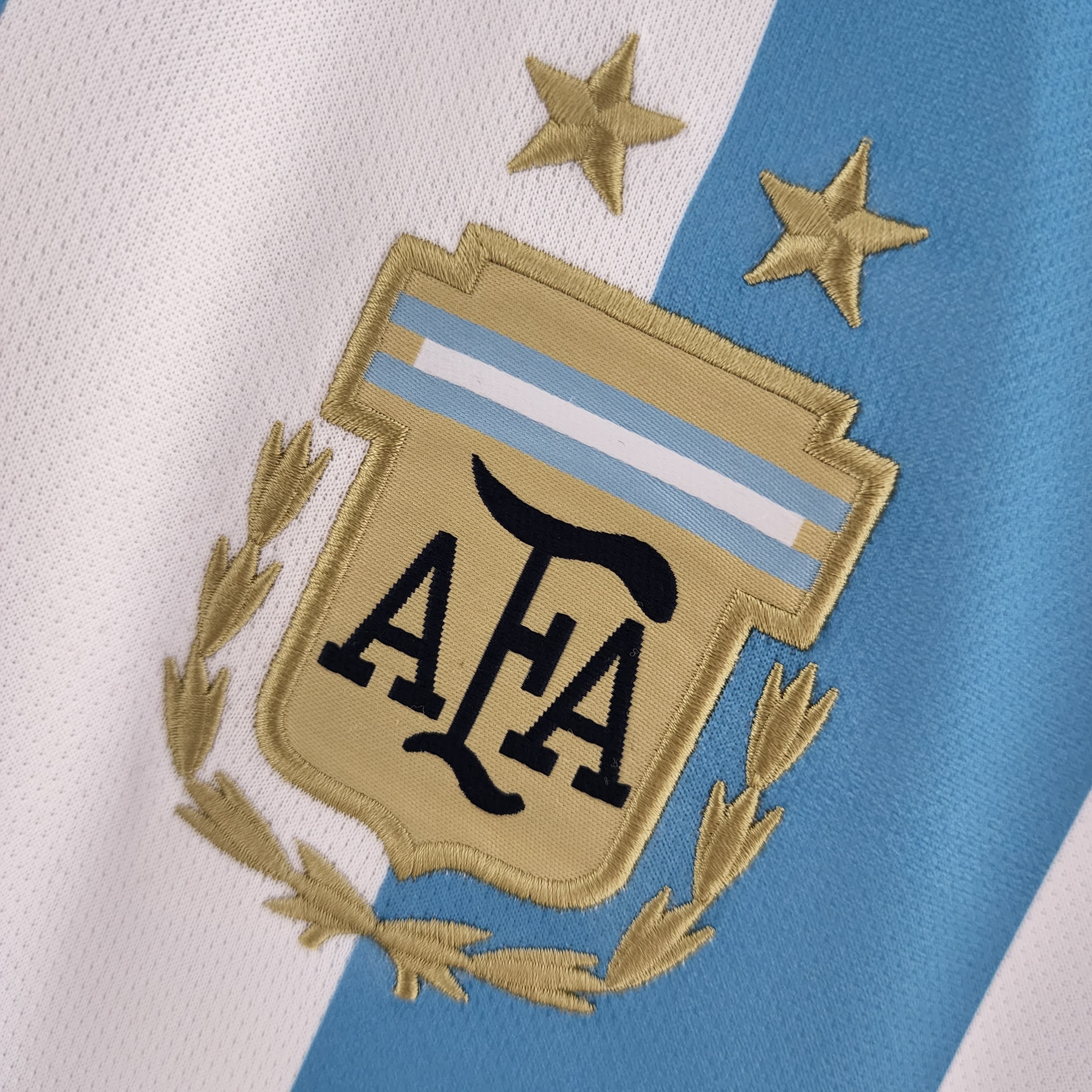 Футболка Аргентина домашняя QATAR 2022 фанатская версия MESSI 10
