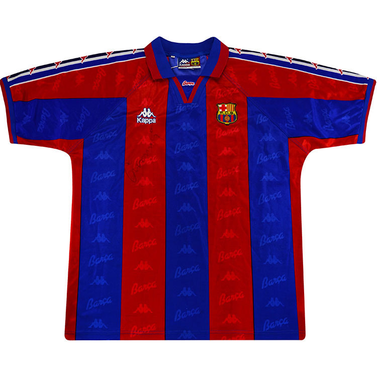 Ретро футболка Барселона домашняя 1996/1997