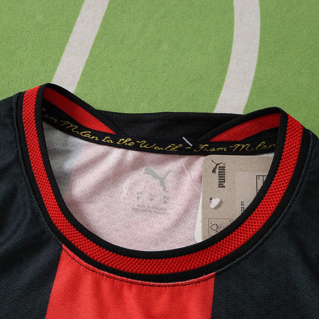 Игровая футболка Милан с длинным рукавом домашняя 26-27