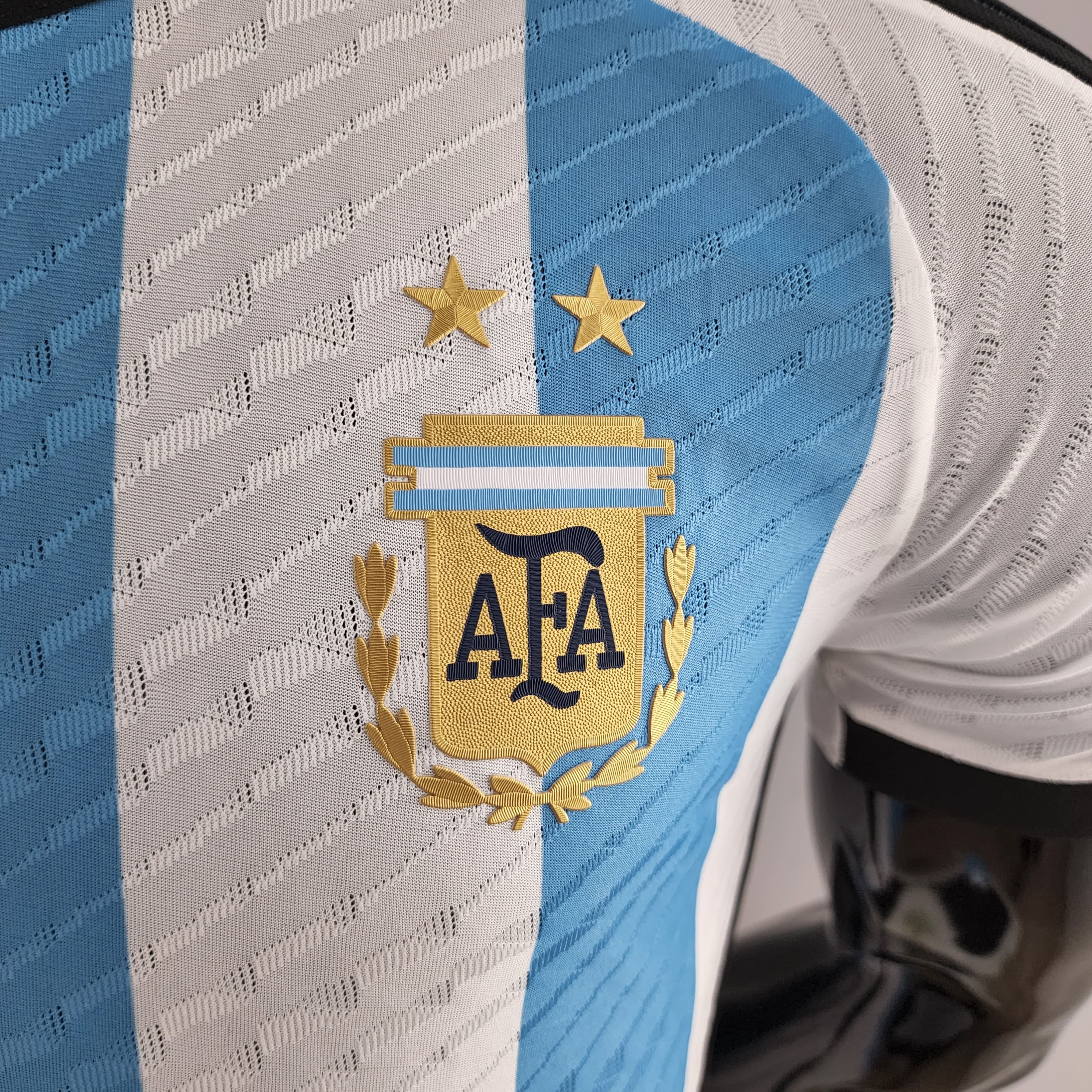 Футболка Аргентина домашняя QATAR 2022 игровая версия MESSI 10