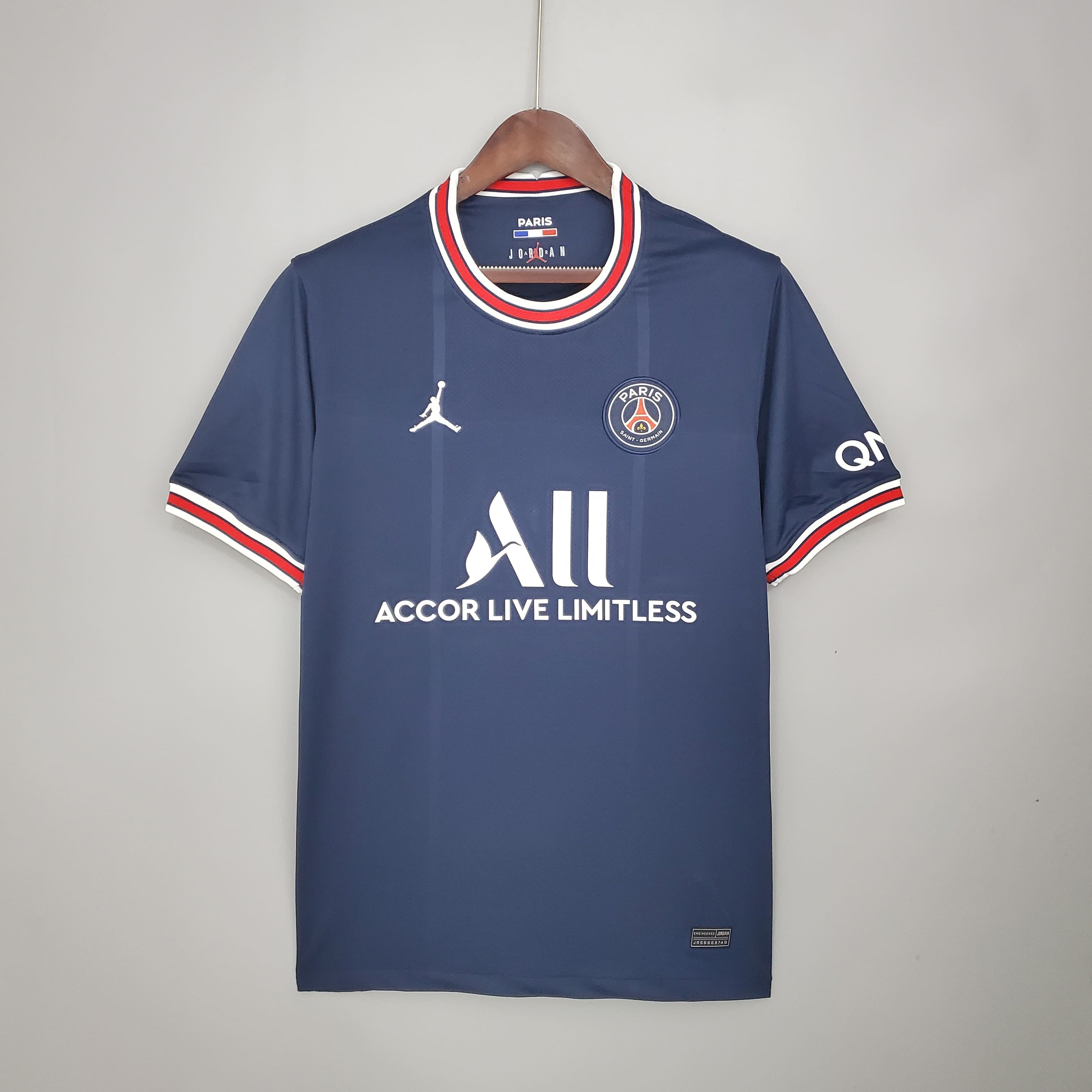 Футболка ПСЖ домашняя фанатская 21/22 League 1 MBAPPE 7