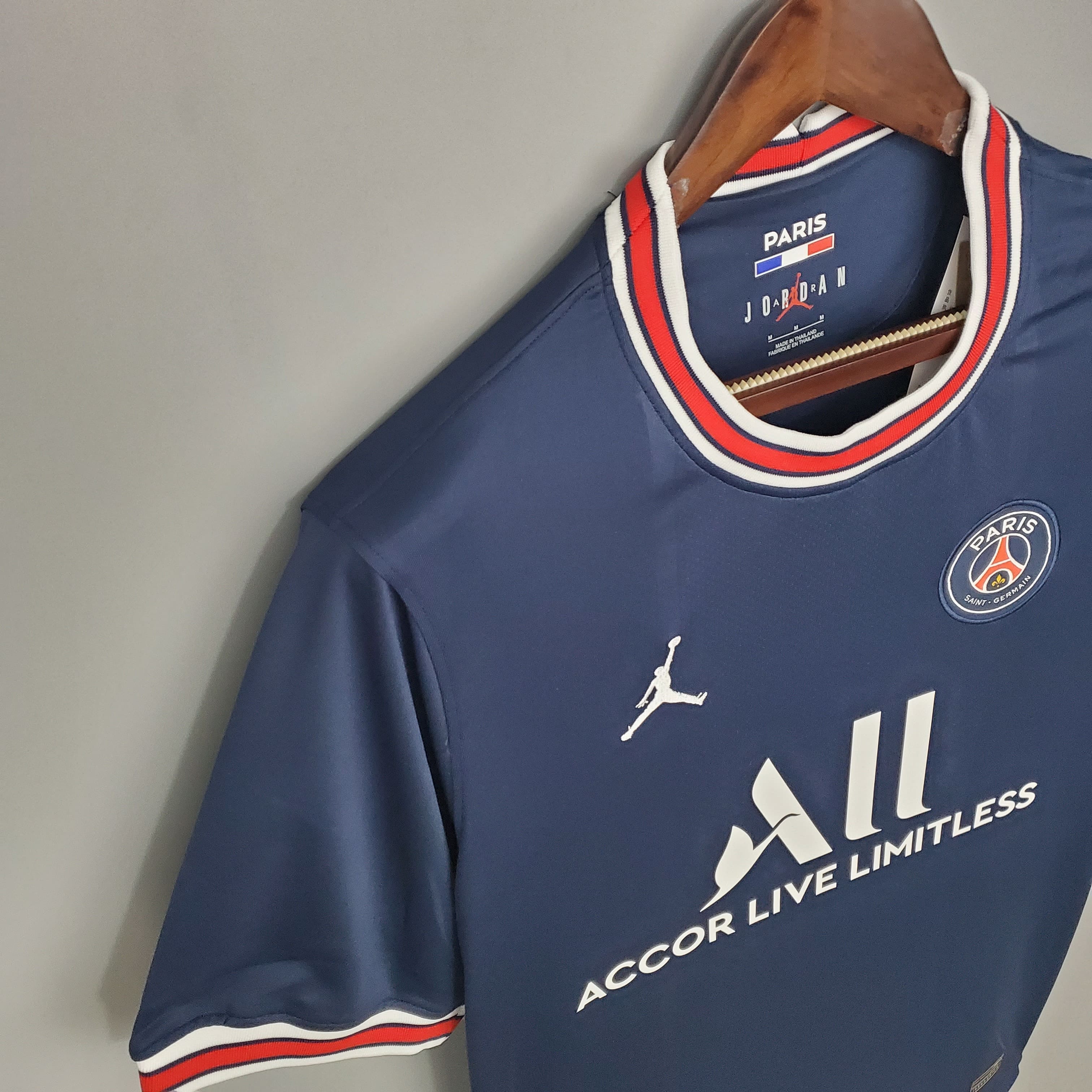 Футболка ПСЖ домашняя фанатская 21/22 League 1 MBAPPE 7