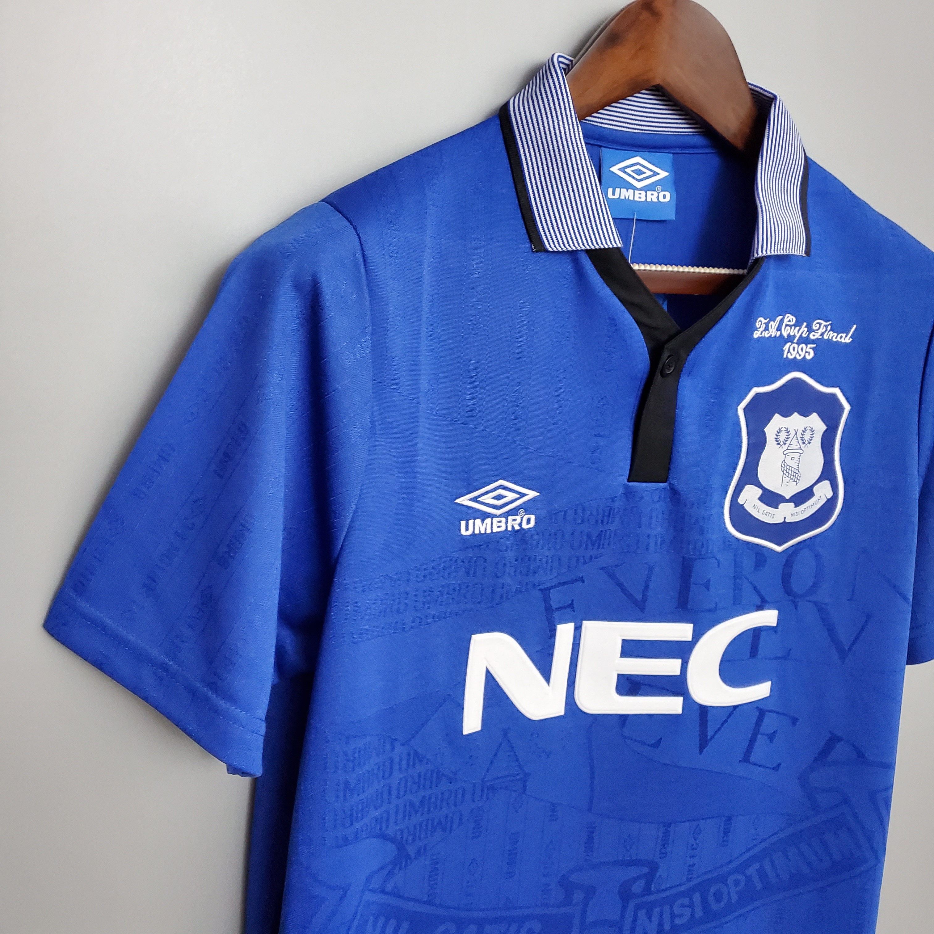 Ретро футболка Эвертон FA CUP FINAL 1995