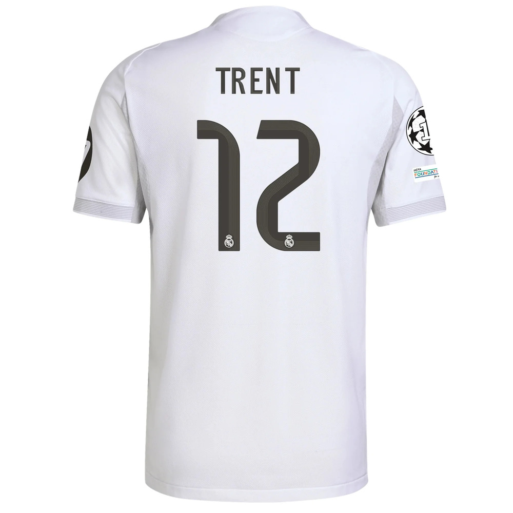 TRENT 12 фанатская футболка Реал Мадрид домашняя 25-26