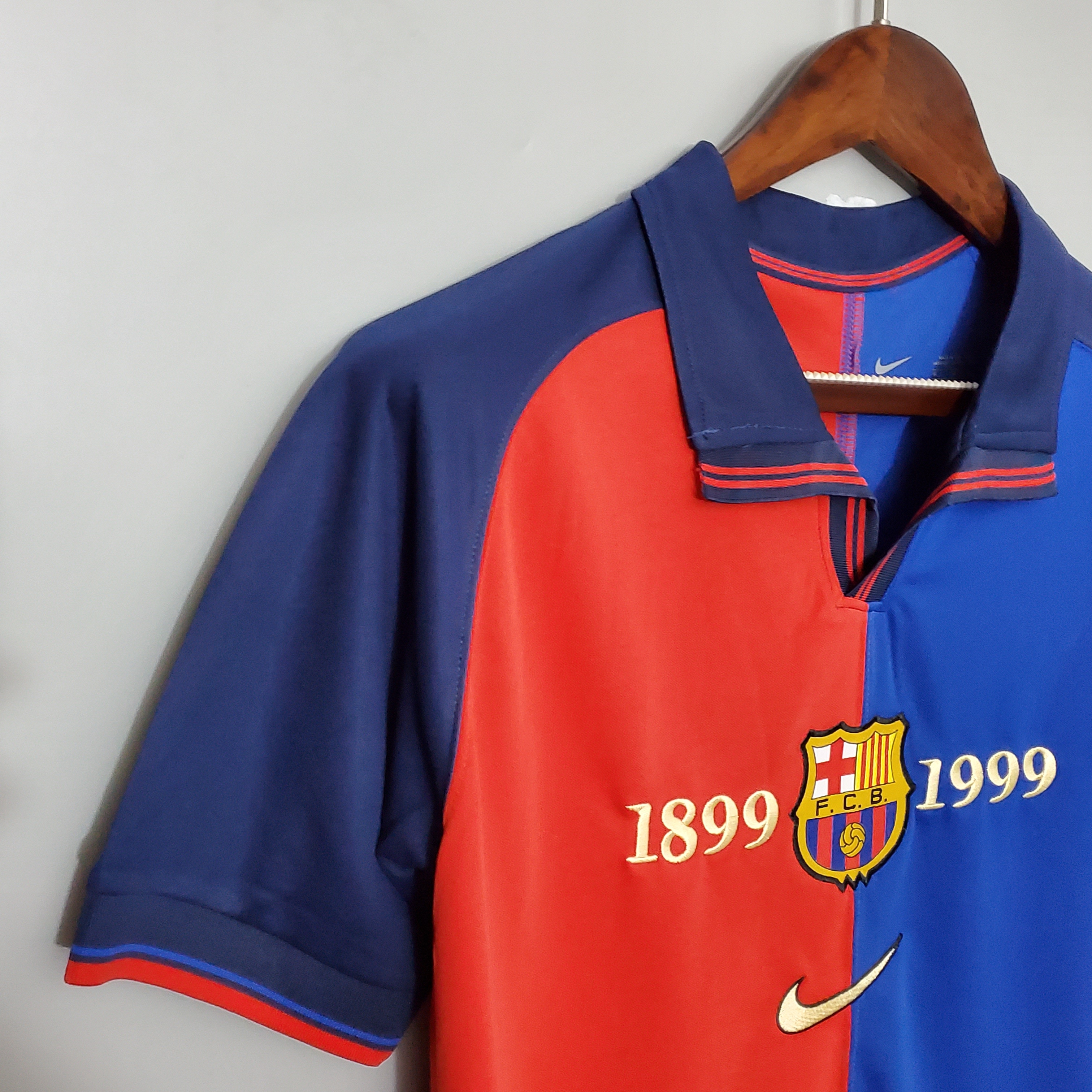 Ретро футболка Барселона домашняя 1999/2000
